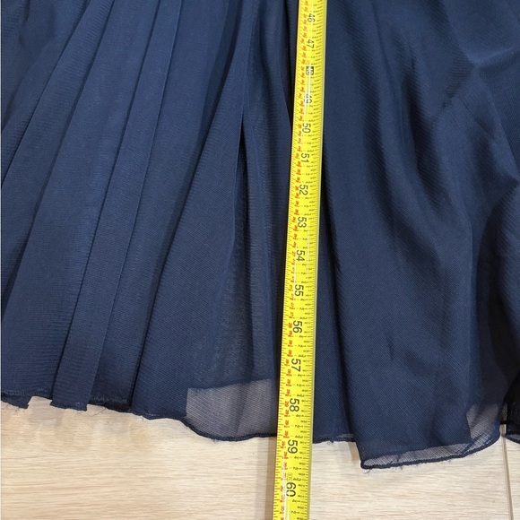 Formal Gown Size Small Mermaid Navy Sequins Sleeveless - Picture 9 of 9